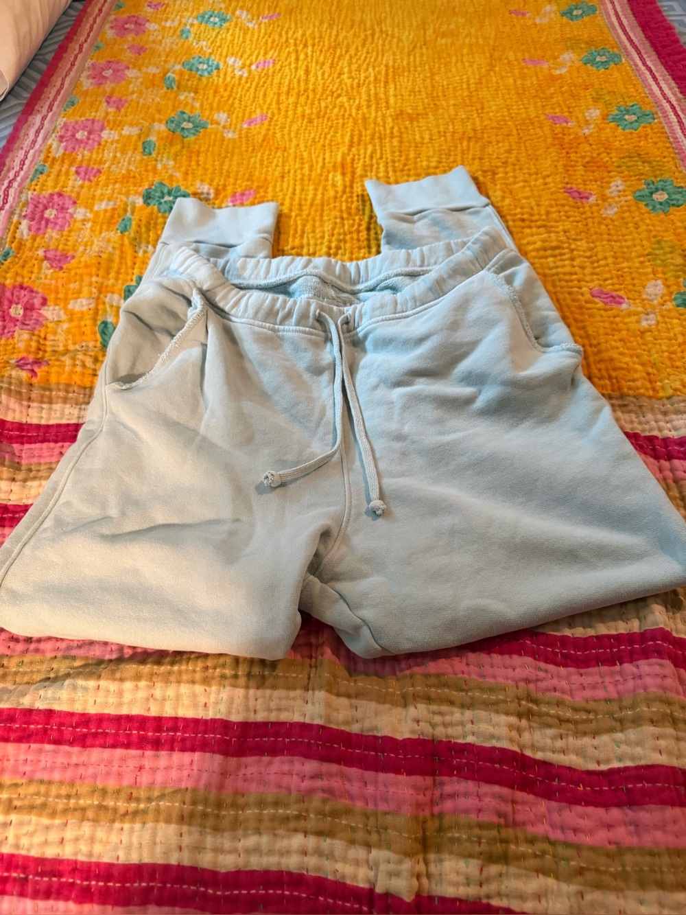 Light Blue Kids Sweatpants - Casual Comfort